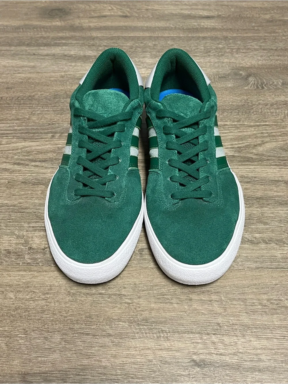 Adidas Matchbreak Super - Dark Green Suede - Men 10/Women 11 - JH5174